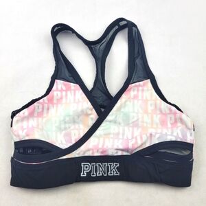 Victoria's Secret Pink Ultimate lightly lined cloud criss cross sports bra
